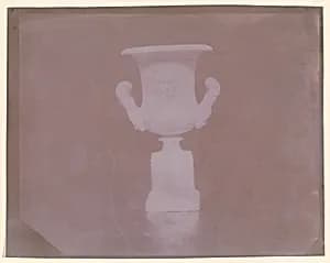 Vase with Medusa's Head by William Henry Fox Talbot