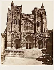 Vienne, St. Maurice by Edouard Baldus