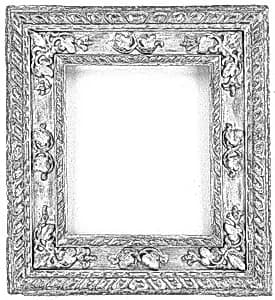 Cassetta frame by Unknown Artist
