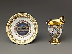 Cup and saucer