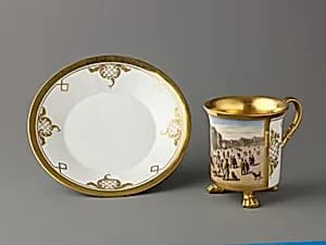Cup and saucer