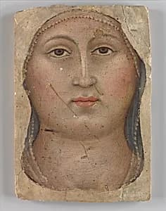 Head of the Virgin by Taddeo di Bartolo