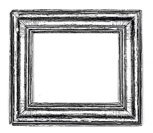 Ogee frame by Unknown Artist