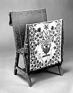Portfolio stand and cover by Unknown Artist
