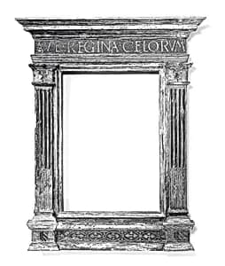 Tabernacle frame by Unknown Artist