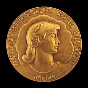 A Betrothal Medal [obverse]