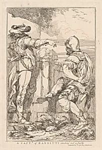 A Captain of Banditti by John Hamilton Mortimer