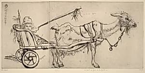 A Cart, A Girl, and a Goat