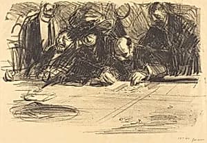 A la table de jeu (At the Gambling Table) by Jean-Louis Forain