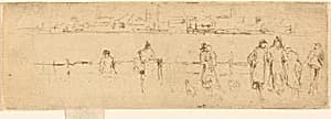 A Sketch of the Embankment by James McNeill Whistler
