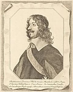 Abel Servien by Claude Mellan