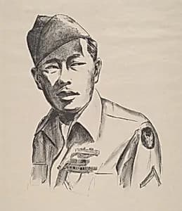 A.J.A., 100th Infantry Battalion