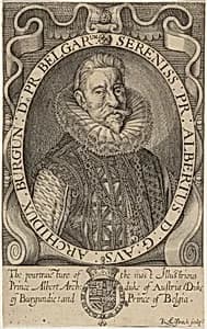 Albert, Archduke of Austria by Renold Elstrack