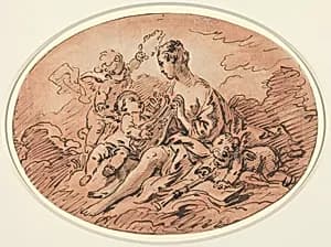 Allegory of Music by François Boucher