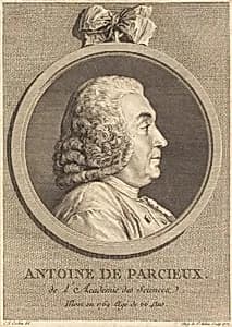 Antoine De Parcieux by Augustin de Saint-Aubin after Charles-Nicolas Cochin I