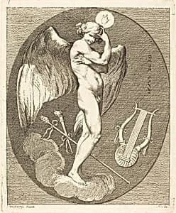 Portrait of comte de Anne-Claude-Philippe de Tubières Caylus after Edme Bouchardon