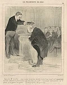 Approchez M. Gérenflot ... venez recevoir ... by Honoré Daumier