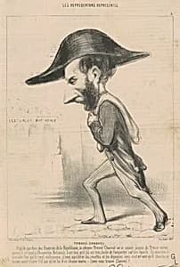 Ariste trouvé Chauvel by Honoré Daumier