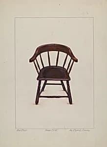 Armchair by Clyde L. Cheney