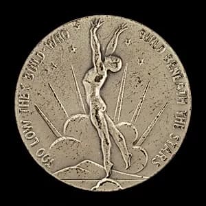 Portrait of Richard Recchia (designer), Medallic Art Company (manufacturer)