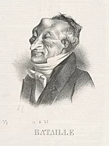 Bataille (Alex. Simon Pataille) by Honoré Daumier