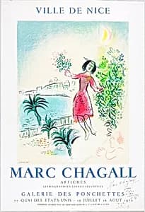 Portrait of Charles Sorlier, after Marc Chagall