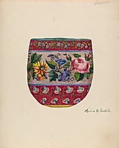 Beaded Bag by Marion Gaskill