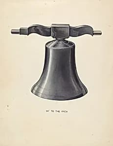 Bell - From Swedish Church by Wellington Blewett