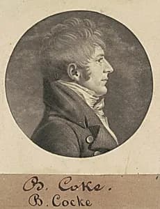 Benjamin Cocke by Charles B. J. Févret de Saint-Mémin