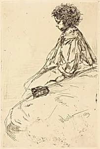 Bibi Lalouette by James McNeill Whistler