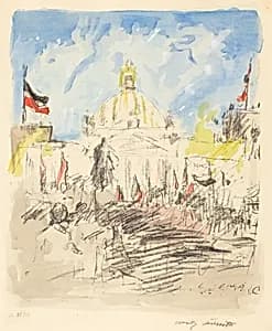 Bismarckfeier (Celebration for Bismarck) by Lovis Corinth