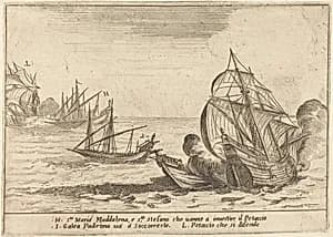 Boarding of the Petaccio by Jacques Callot