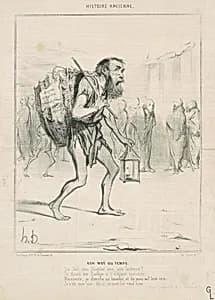Bon mot du temps by Honoré Daumier