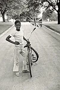 Boy with Flag