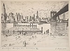 Brooklyn Bridge From Brooklyn