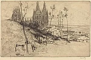 Burgos by James McBey