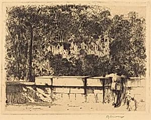 Cadzow Castle by David Young Cameron