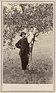 Captain Alfred Ransom and Child by Wagoner & McDonnald