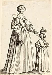 Catherine Kuttinger, Callot's Wife by Israel Henriet