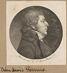 Charles N. D. Gervais by Charles B. J. Févret de Saint-Mémin