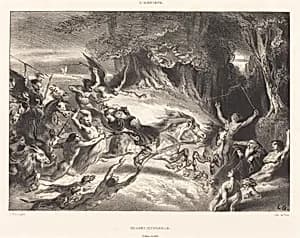 Chasse Infernale by Louis-Candide Boulanger