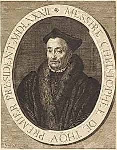 Christophe de Thou by Jean Morin