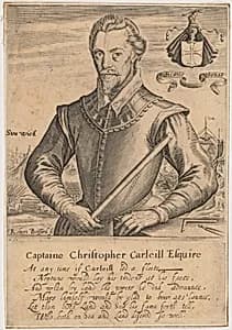 Christopher Carleill by Robert Boissard