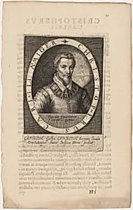 Christopher Carleill by Willem de Passe and Magdalena de Passe