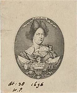 Portrait of Simon Gribelin II after Pierre Berchet