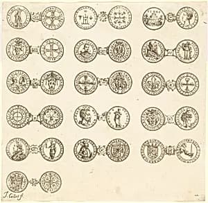 Coins [plate 10] by Jacques Callot