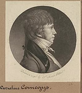 Cornelius Comegys by Charles B. J. Févret de Saint-Mémin