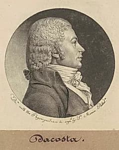 Dacosta by Charles B. J. Févret de Saint-Mémin