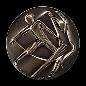 Portrait of Robert Cook (designer), Medallic Art Company (manufacturer)