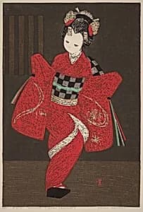 Dancing Figure (Kamuro)